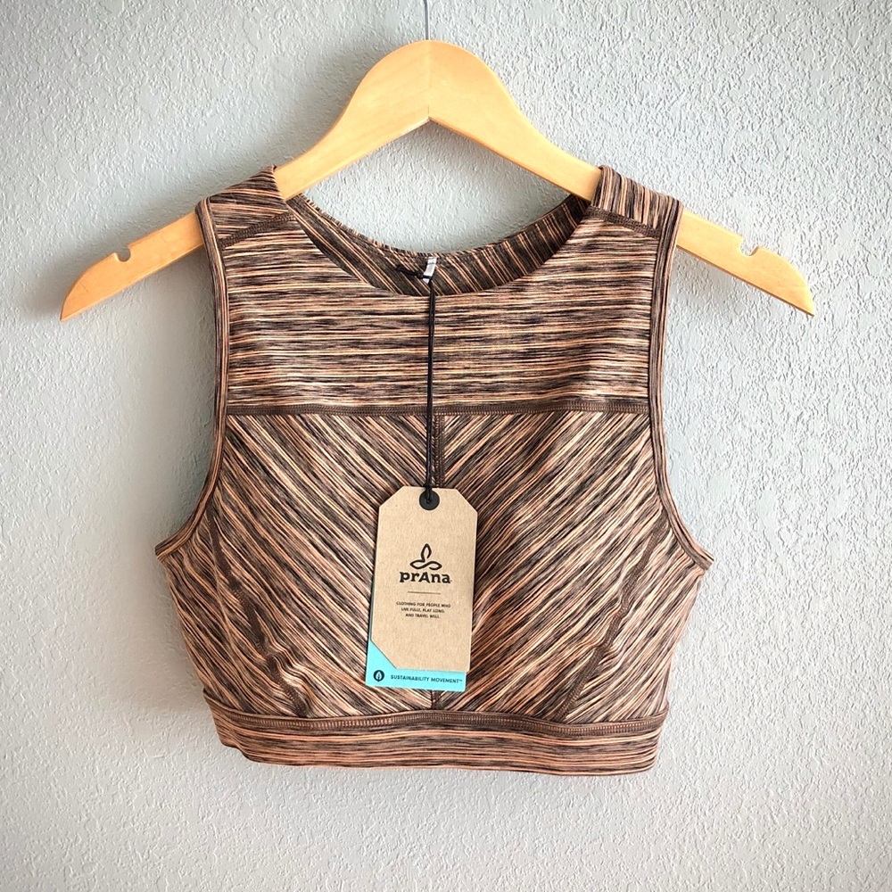 NWT prAna Padded Bra Top